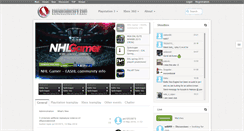 Desktop Screenshot of consolehockey.com